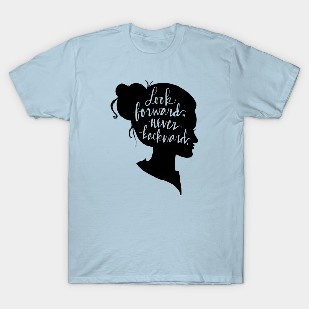 Look Forward, Never Backward: Artsy Girl Silhouette